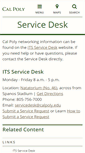 Mobile Screenshot of netadmin.calpoly.edu