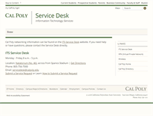 Tablet Screenshot of netadmin.calpoly.edu