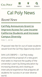 Mobile Screenshot of calpolynews.calpoly.edu