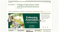 Desktop Screenshot of cafes.calpoly.edu