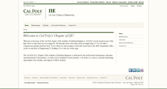 Desktop Screenshot of iie.calpoly.edu