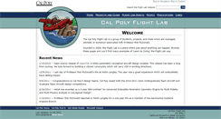 Desktop Screenshot of flightlab.calpoly.edu