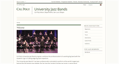 Desktop Screenshot of jazzbands.calpoly.edu