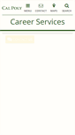 Mobile Screenshot of careerservices.calpoly.edu