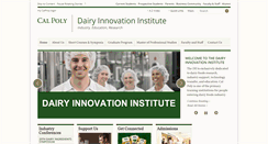 Desktop Screenshot of dairy.calpoly.edu