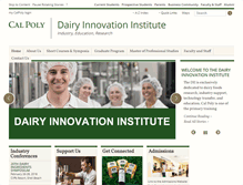 Tablet Screenshot of dairy.calpoly.edu