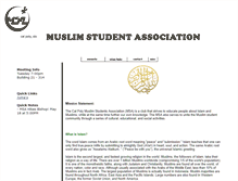 Tablet Screenshot of msa.calpoly.edu