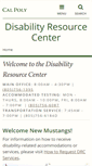 Mobile Screenshot of drc.calpoly.edu